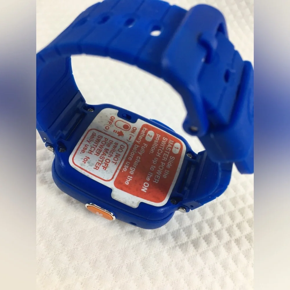 Vtech Kidizoom Kid's Smart Watch Games Camera Digital No Charger learning blue
